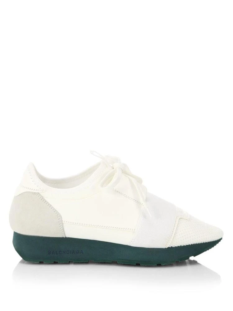 商品Balenciaga|Trainer Runner Lace-Up Sneakers,价格¥2085,第5张图片详细描述