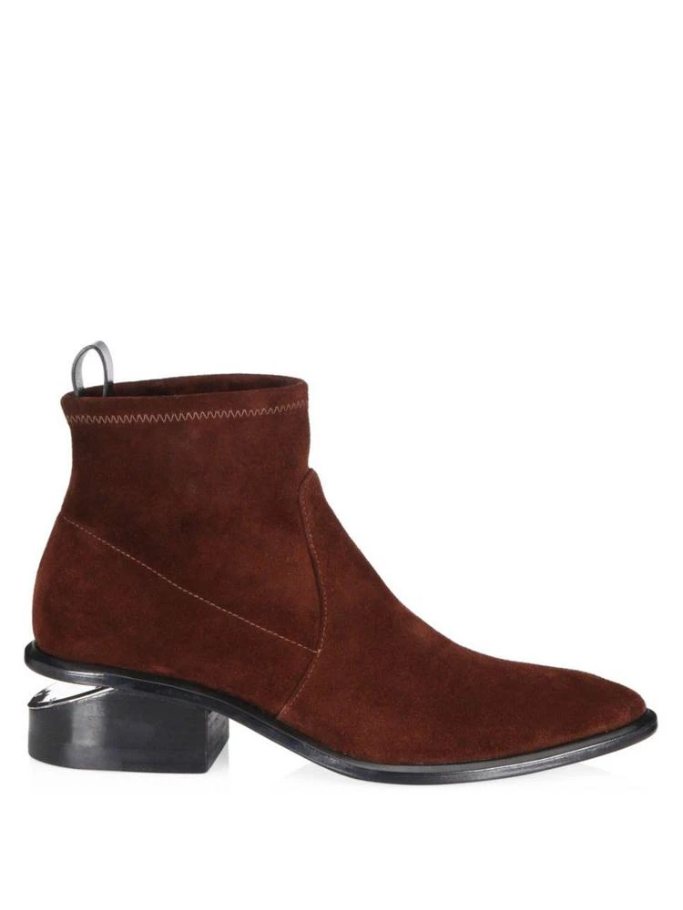 商品Alexander Wang|Kori 麂皮断根靴,价格¥1792,第5张图片详细描述