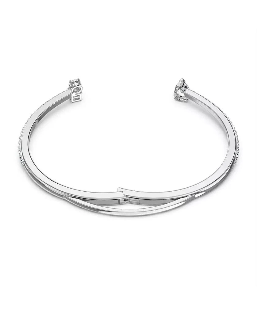 商品Swarovski|Silver-Tone Crystal Cuff Bracelet,价格¥1138,第3张图片详细描述