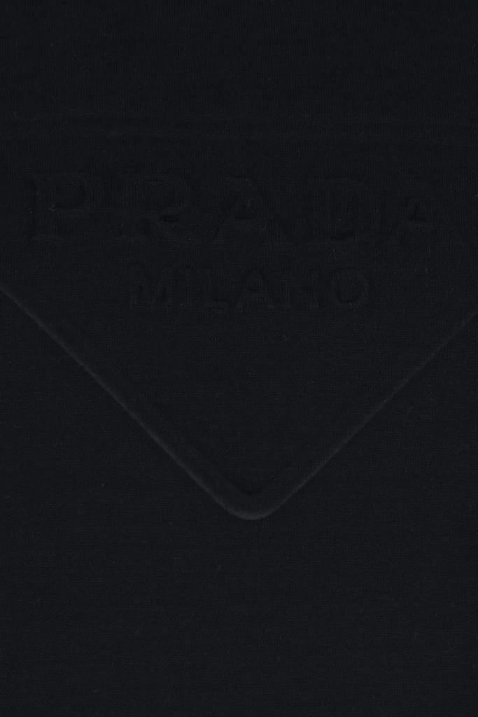 商品Prada|Midnight blue cotton blend sweatshirt,价格¥10369,第2张图片详细描述