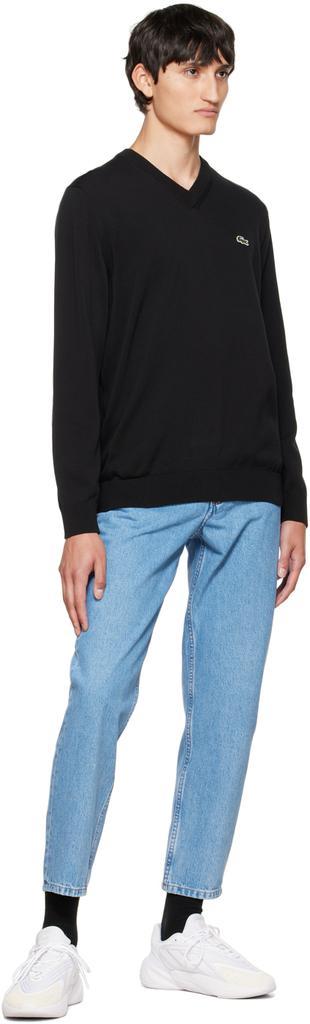 商品Lacoste|Black Patch Sweater,价格¥493,第6张图片详细描述