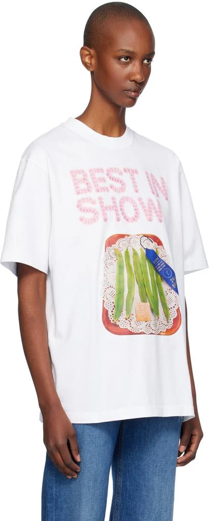 商品JW Anderson|White 'Best In Show' T-shirt,价格¥1233,第2张图片详细描述