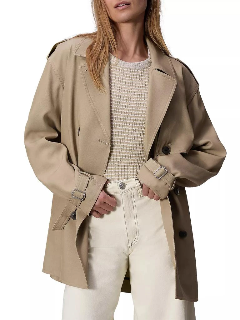 商品Rag & Bone|Beverly Cropped Trench Coat,价格¥5680,第4张图片详细描述