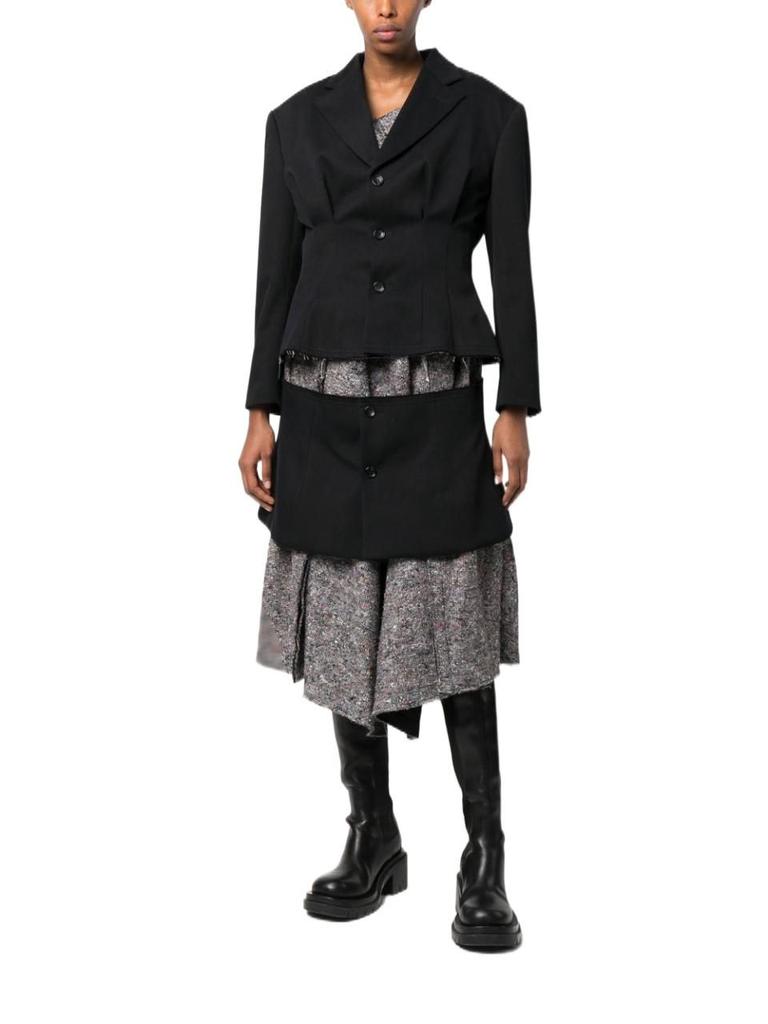 Comme Des Garçons Women's  Black Other Materials Outerwear Jacket商品第2张图片规格展示