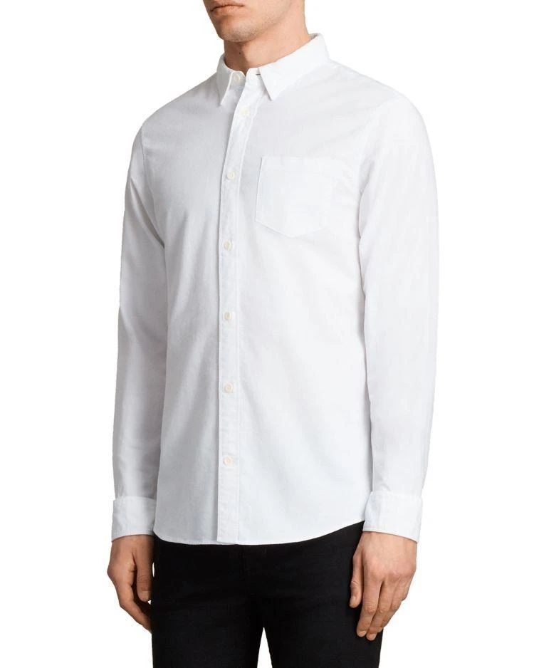 商品ALL SAINTS|Stukeley Slim Fit Button-Down Shirt,价格¥939,第3张图片详细描述