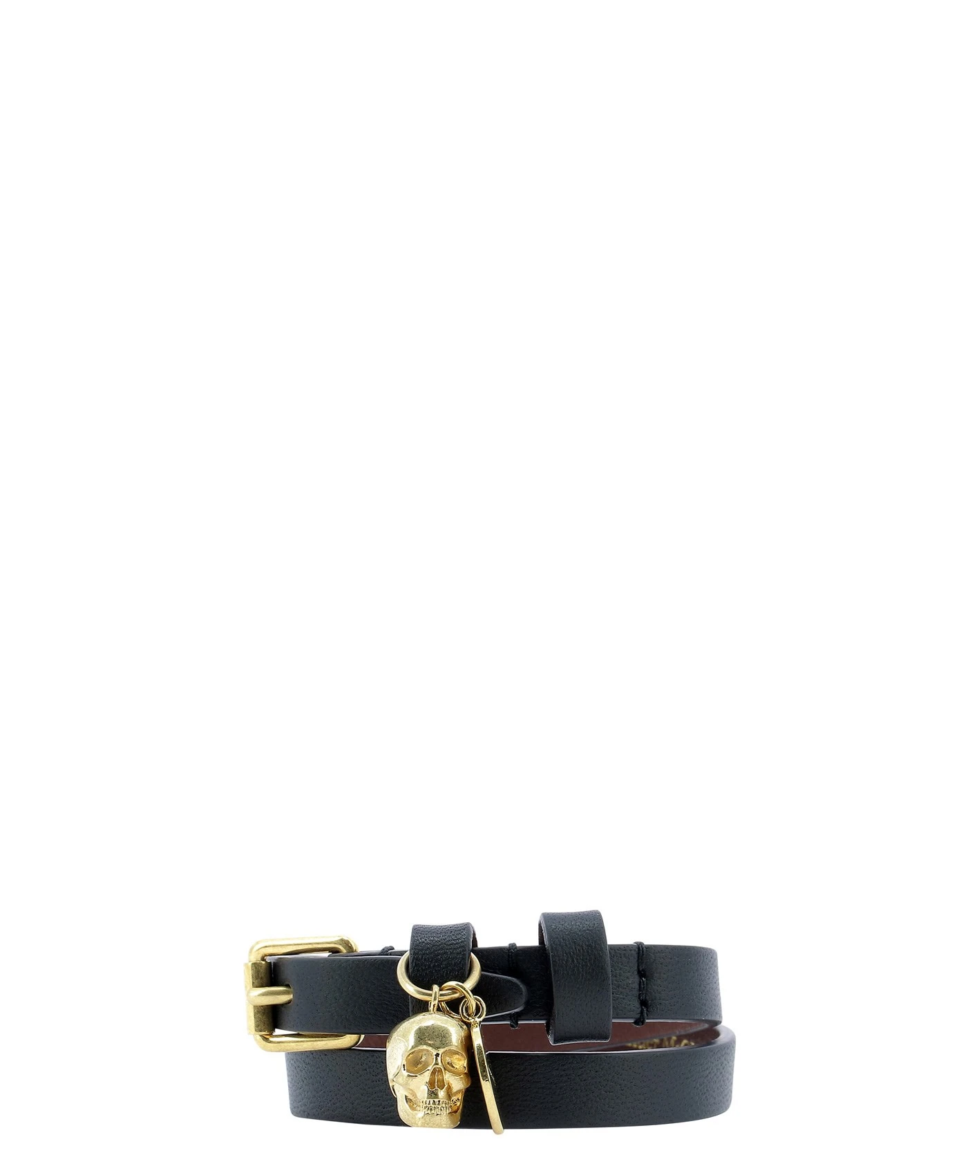 商品【商品预售7天】 Alexander McQueen|Alexander McQueen 女士手链手镯 630990ASD0O1000 黑色,价格¥1259,第1张图片