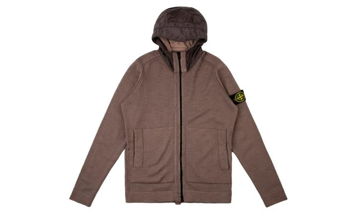 商品Stone Island|Stone Island Stone Island Hooded Cardigan,价格¥2258,第1张图片