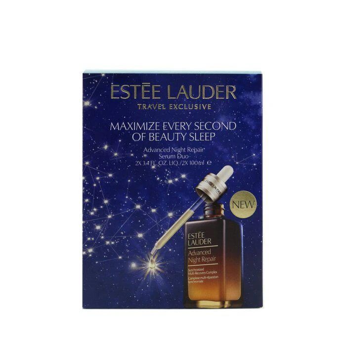 商品Estée Lauder|Estee Lauder 小棕瓶 特润修护肌活精华露2件装 2x100ml/3.4oz,价格¥1205,第3张图片详细描述