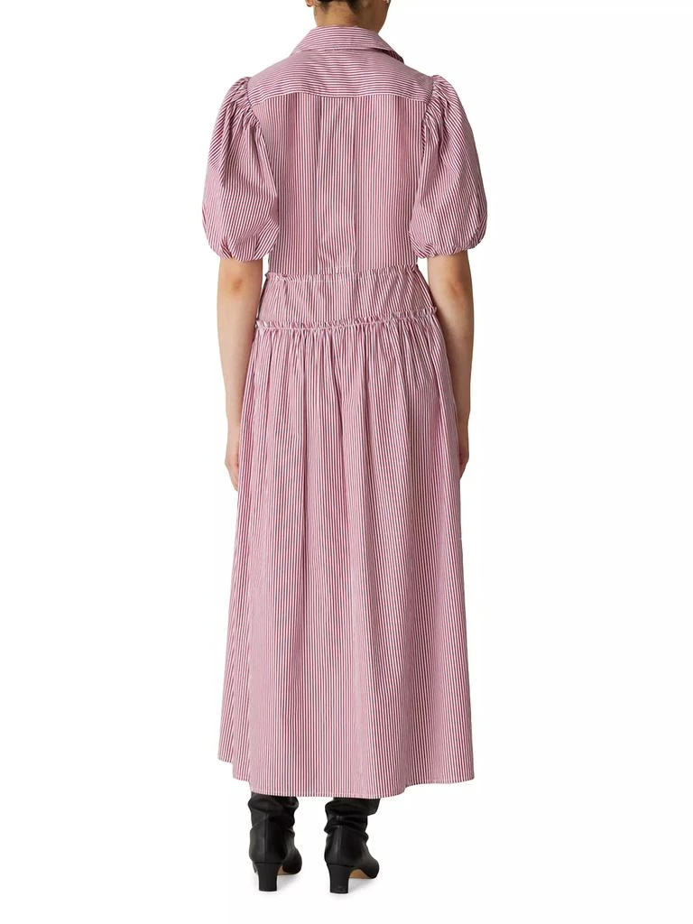商品Rebecca Taylor|Striped Poplin Midi-Dress,价格¥3238,第4张图片详细描述