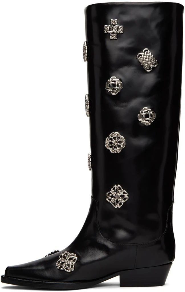 商品Toga Pulla|SSENSE Exclusive Black Boots,价格¥3346,第3张图片详细描述