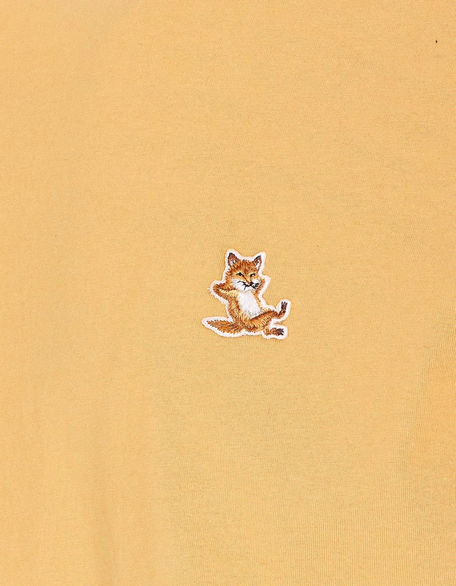 商品【商品预售7天】 Maison Kitsune|Maison Kitsune 男士T恤 LM00110KJ00080116 黄色,价格¥564,第4张图片详细描述