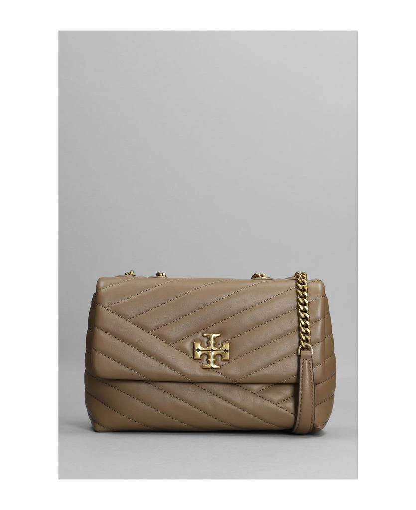 商品Tory Burch|Kira  Shoulder Bag In Taupe Leather,价格¥4799,第1张图片