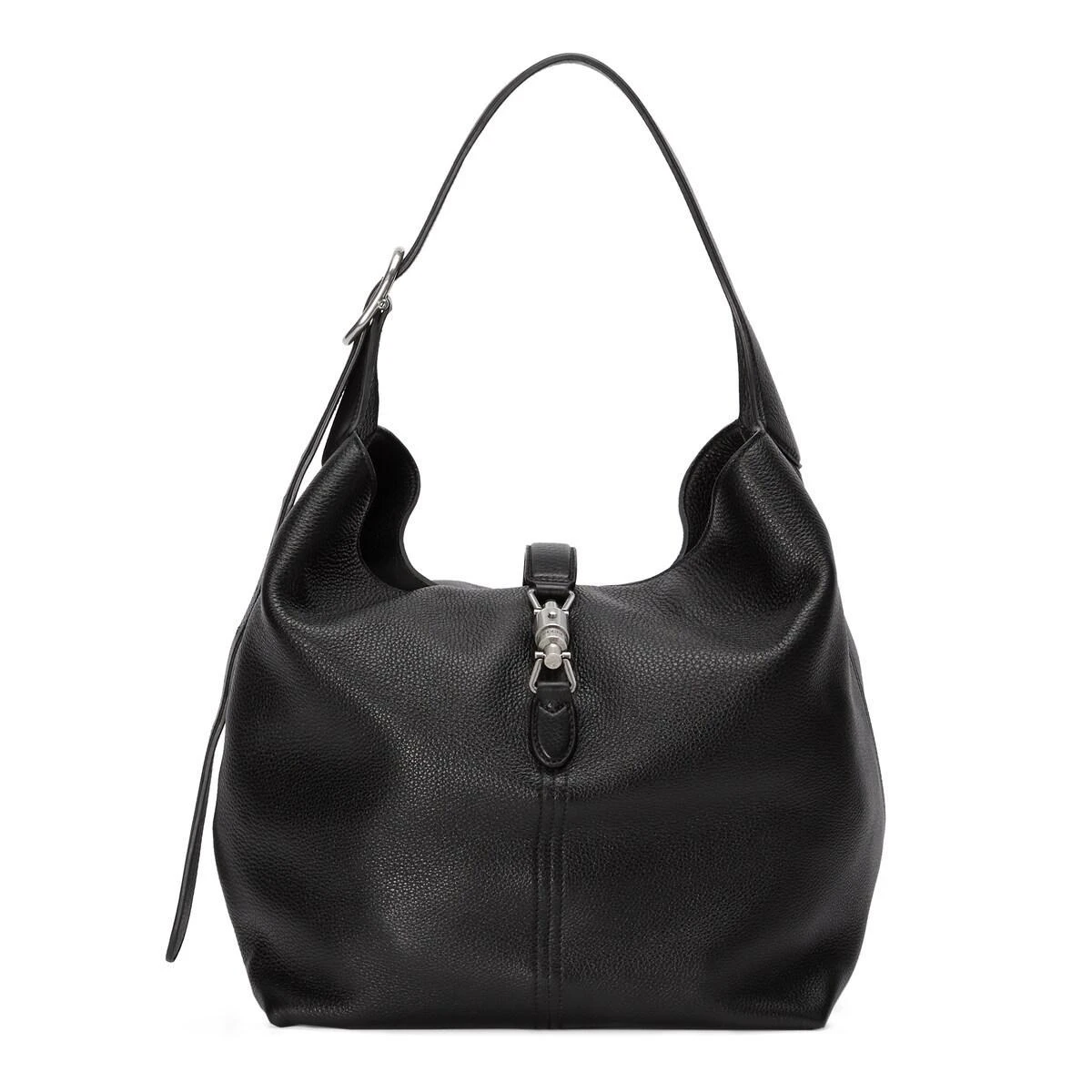 商品Gucci|【预售】 古驰 25春夏 男士 单肩包 JACKIE 1961系列小号肩背包 763103 AACLF 1000 ,价格¥27829,第1张图片