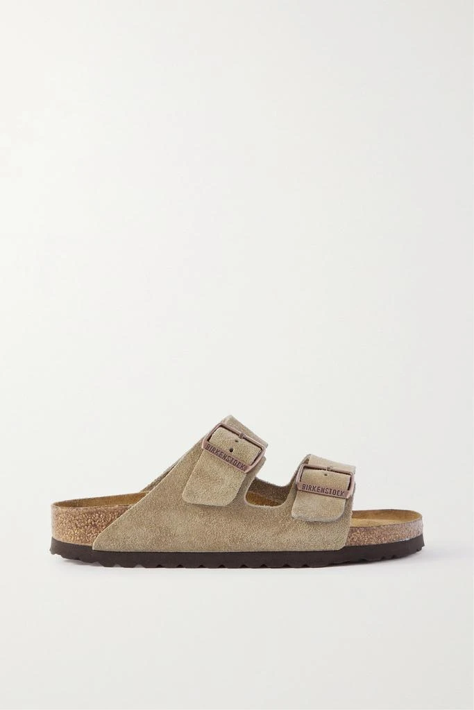 商品Birkenstock|Arizona 绒面革凉鞋  - IT35,价格¥920,第1张图片详细描述