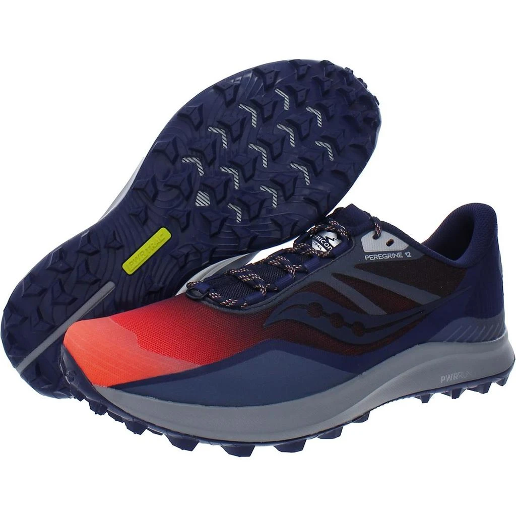 商品Saucony|Saucony Womens Peregrine 12 Trail Workout Running Shoes,价格¥615,第3张图片详细描述