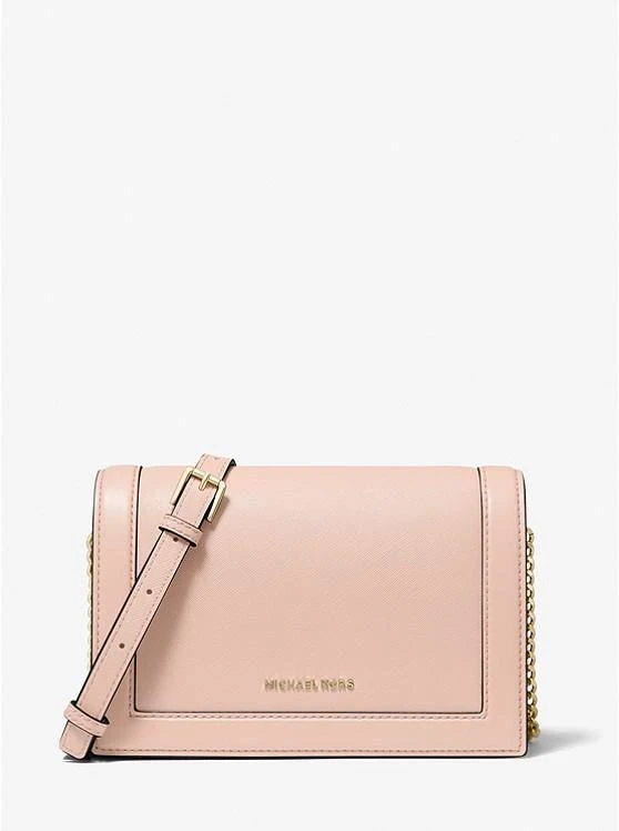 商品Michael Kors|Jet Set Large Saffiano Leather Crossbody Bag,价格¥667,第1张图片