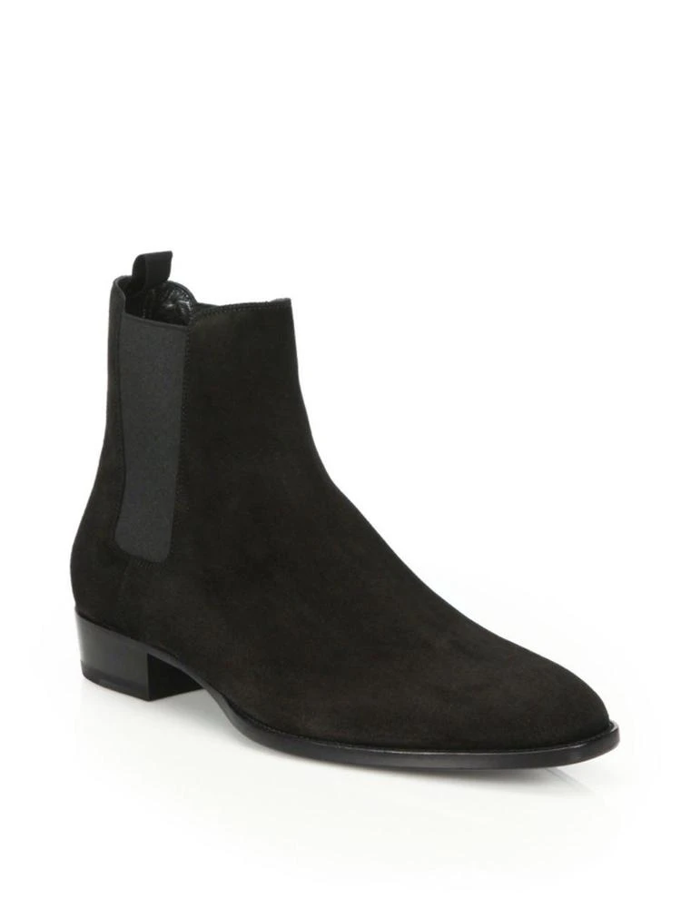 商品Yves Saint Laurent|Suede Ankle Boots,价格¥7084,第1张图片