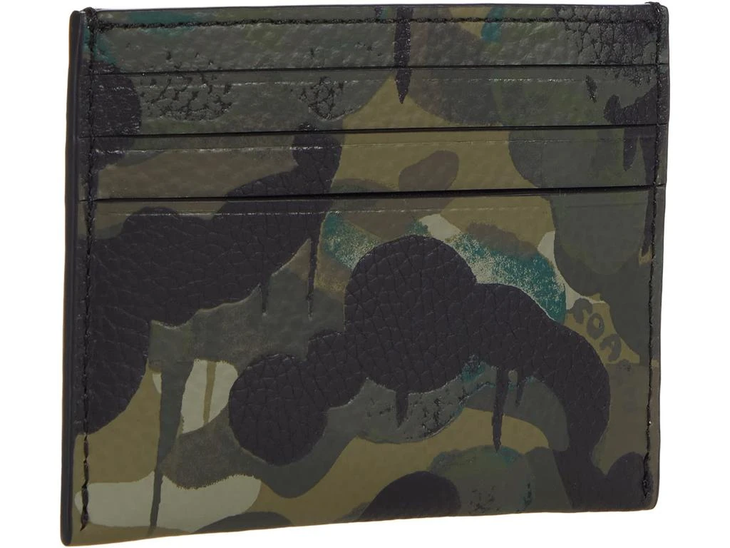 商品Coach|Flat Card Case Camo Leather,价格¥631,第2张图片详细描述