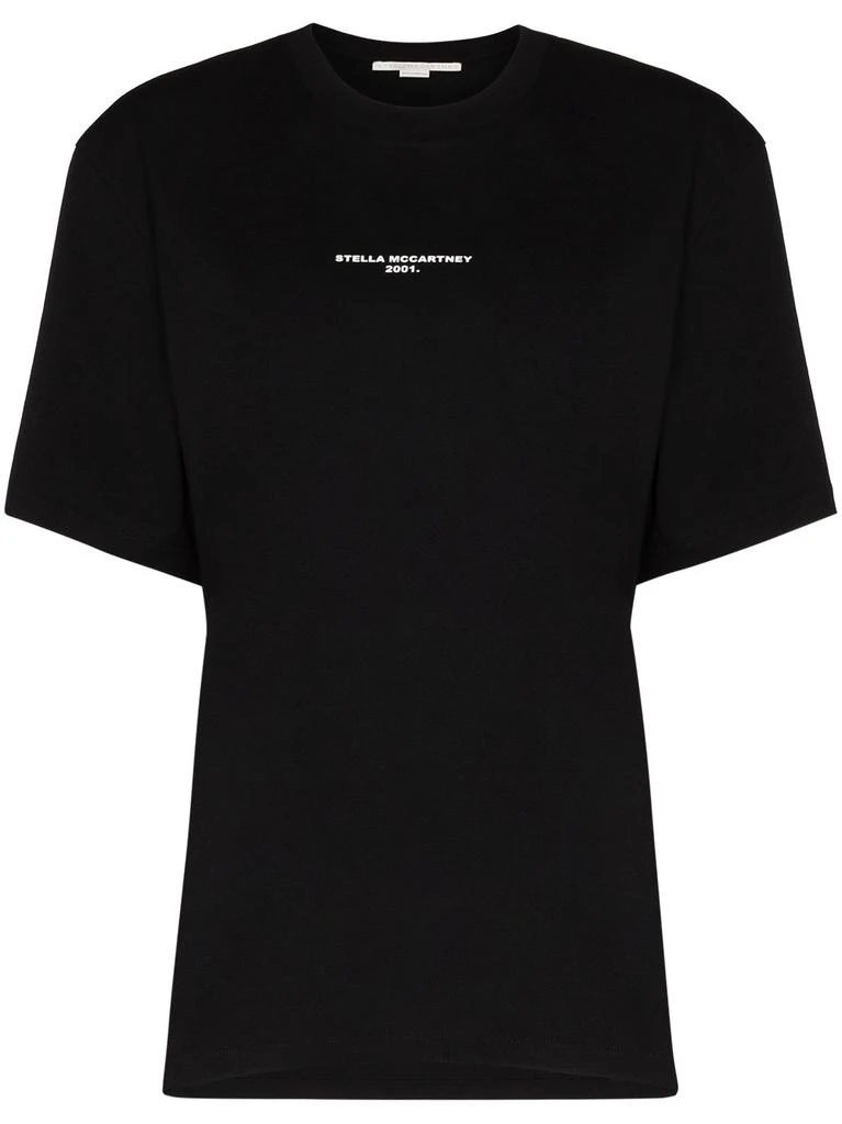 商品Stella McCartney|STELLA MCCARTNEY - Logo Cotton T-shirt,价格¥2466,第5张图片详细描述