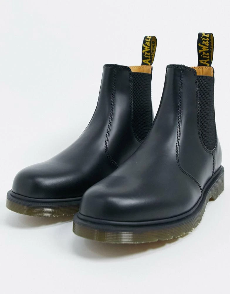 商品Dr. Martens|Dr Martens 2976 chelsea boots in all black,价格¥1319,第1张图片