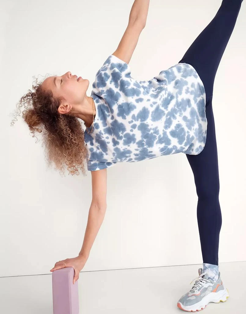 商品Madewell|MWL Tie-Dye Seamed Tee,价格¥158,第2张图片详细描述