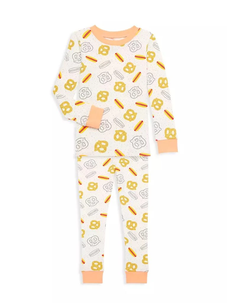 商品PiccoliNY|Baby's, Little Kid's &amp; Kid's 2-Piece Hot Dog &amp; Pretzel Lounge Set,价格¥180,第1张图片