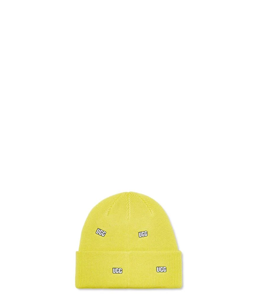 商品UGG|Scattered UGG Logo Beanie,价格¥320,第2张图片详细描述