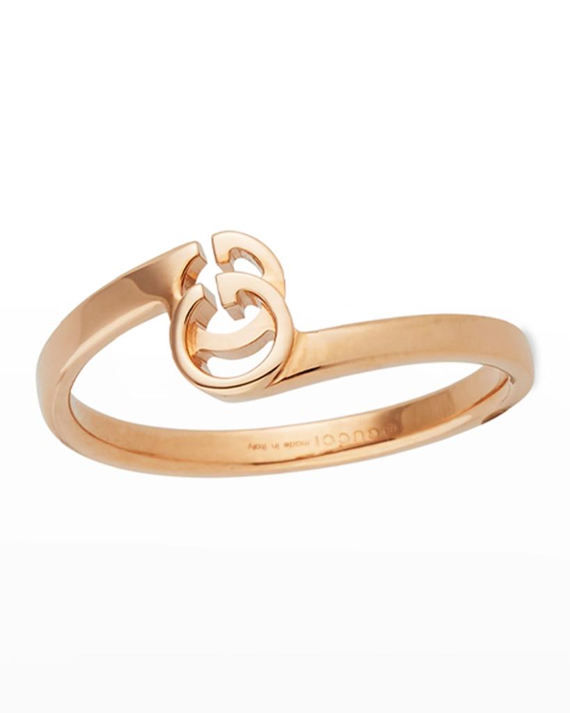 Running G Stacking Ring in 18K Rose Gold, Size 6.75商品第1张图片规格展示
