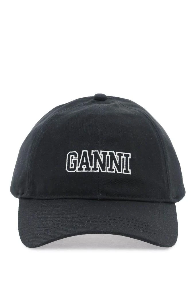 商品Ganni|Baseball cap with logo embroidery,价格¥481,第1张图片