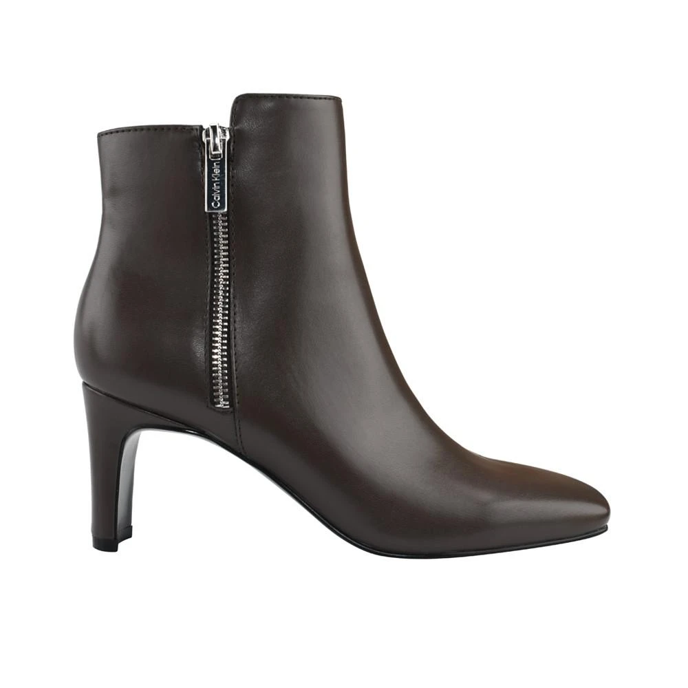商品Calvin Klein|Women's Coli Zipper Dress Booties,价格¥485,第2张图片详细描述
