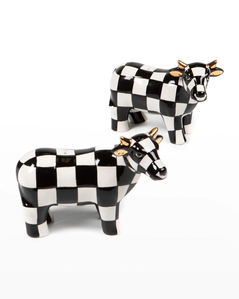商品MacKenzie-Childs|Cow Salt & Pepper Shakers Set,价格¥381,第1张图片