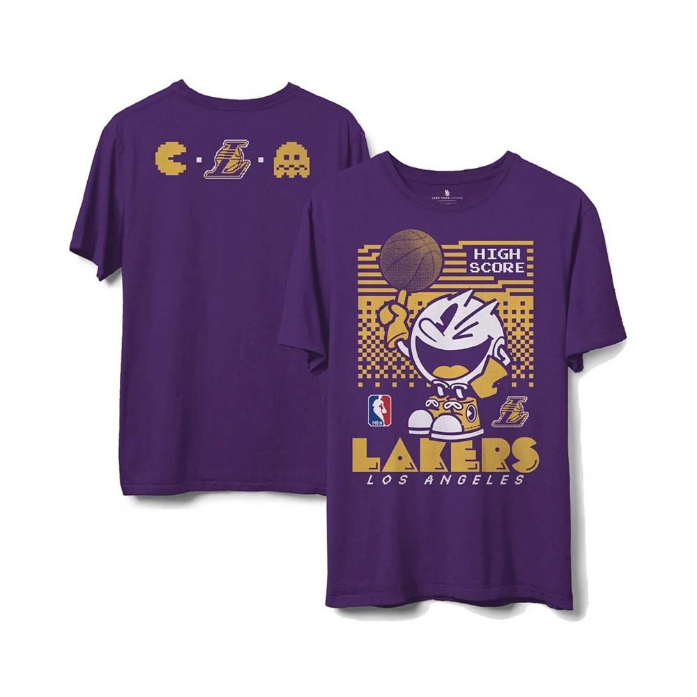 商品Junk Food|Men's Purple Los Angeles Lakers NBA x Pac Man High Score T-shirt,价格¥260,第1张图片