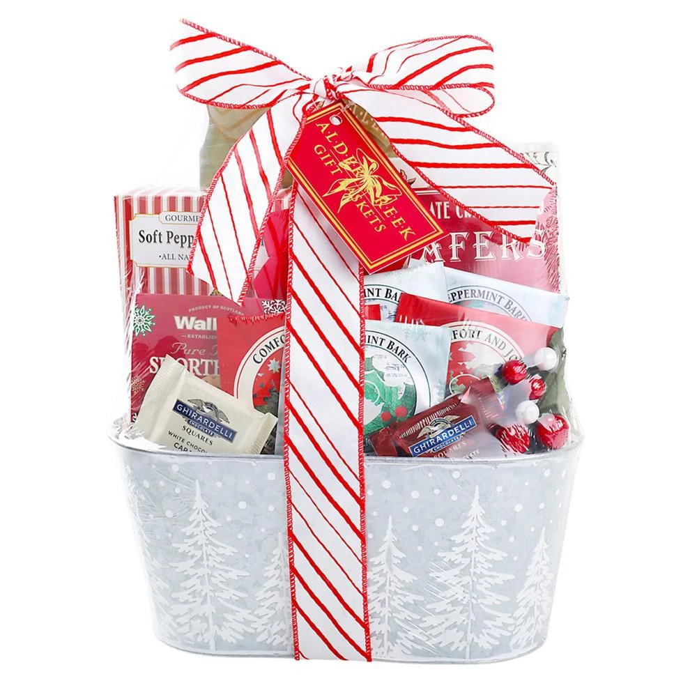 商品Alder Creek Gift Baskets|Holiday Teas The Season Gift Basket,价格¥374,第2张图片详细描述