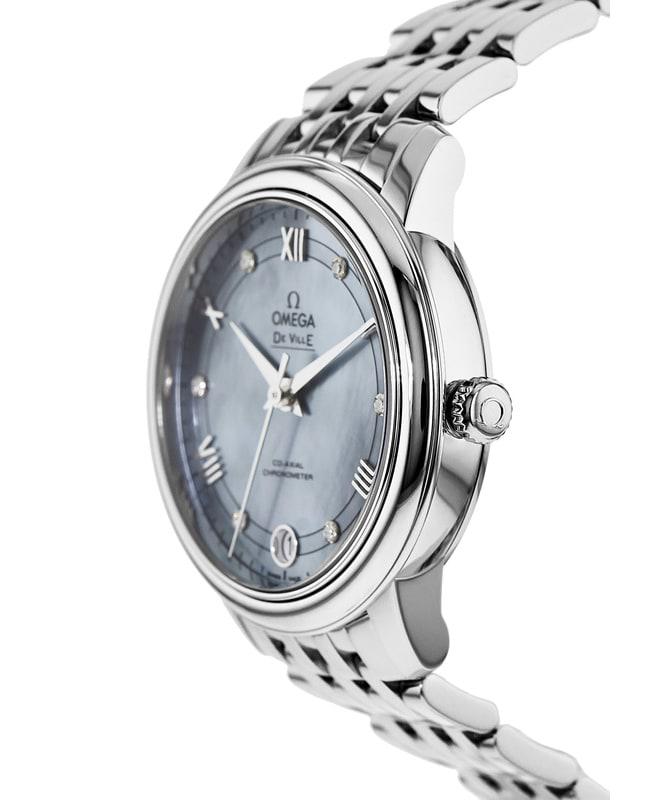 Omega De Ville Co-Axial 32.7mm Automatic Blue Dial Steel Women's Watch 424.10.33.20.57.001商品第3张图片规格展示