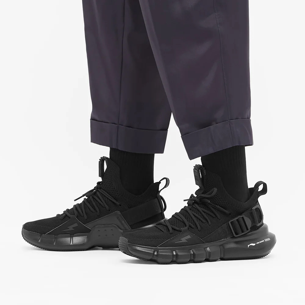NEIL BARRETT 黑色 男士运动鞋 BCT353-P9022-01商品第3张图片规格展示