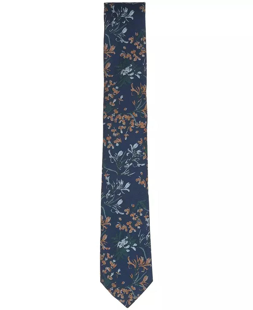 商品Bar III|Men's Barwick Floral Skinny Tie, Macy's Exclusive,价格¥405,第2张图片详细描述