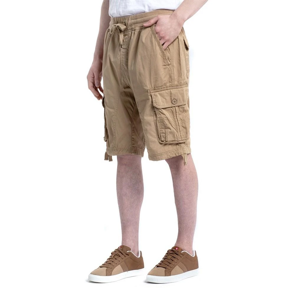 商品Macy's|Men's Twill Cargo Jogger Shorts,价格¥195,第2张图片详细描述