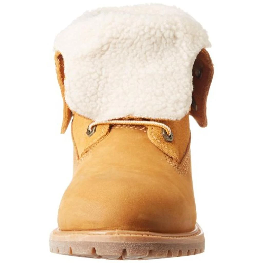 商品Timberland|Teddy Fleece Womens Suede Fold-Over Work Boots,价格¥538,第3张图片详细描述