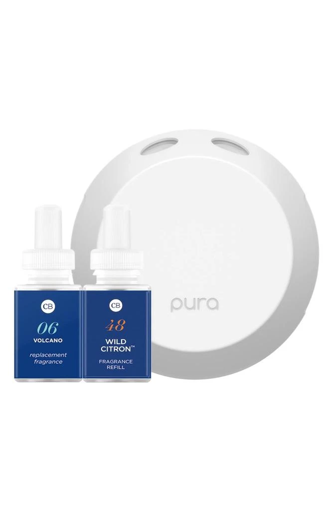 商品PURA|x Capri Blue Pura 4 Smart Fragrance Diffuser Set,价格¥708,第1张图片