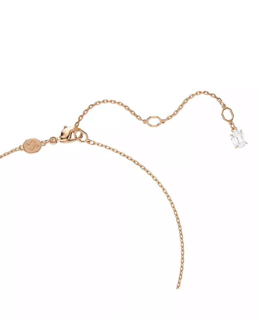 商品Swarovski|Swan Rhodium Plated Pendant Necklace,价格¥1317,第5张图片详细描述