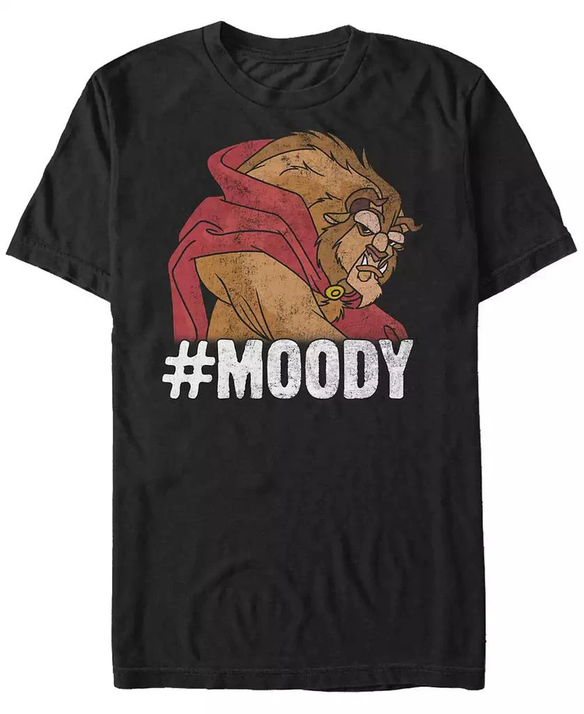 商品Disney|Disney Men's Beauty the Beast Moody Grumpy, Short Sleeve T-Shirt,价格¥187,第1张图片