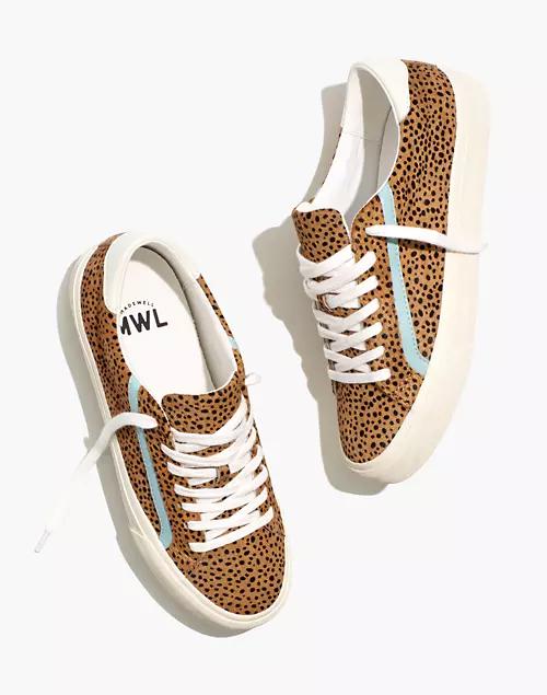 Sidewalk Low-Top Sneakers in Spotted Calf Hair商品第1张图片规格展示