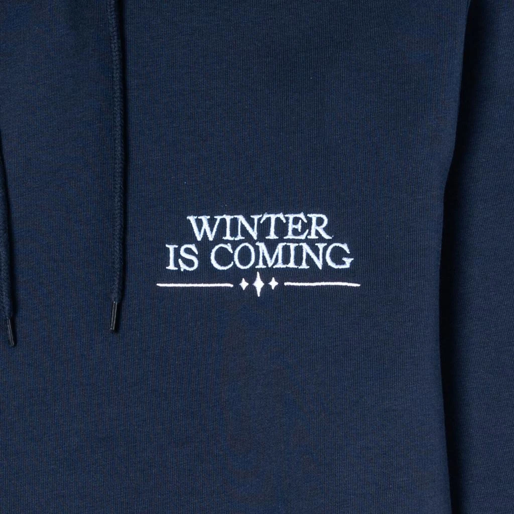 商品Original Hero|Game of Thrones Winter Is Coming Unisex Hoodie - Navy,价格¥343,第3张图片详细描述