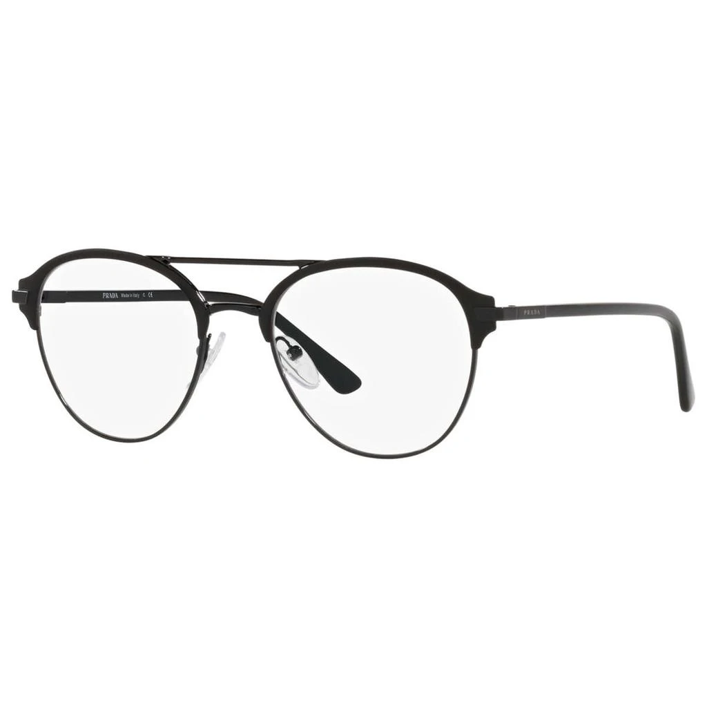 商品Prada|Prada 黑色 椭圆 眼镜,价格¥783,第1张图片