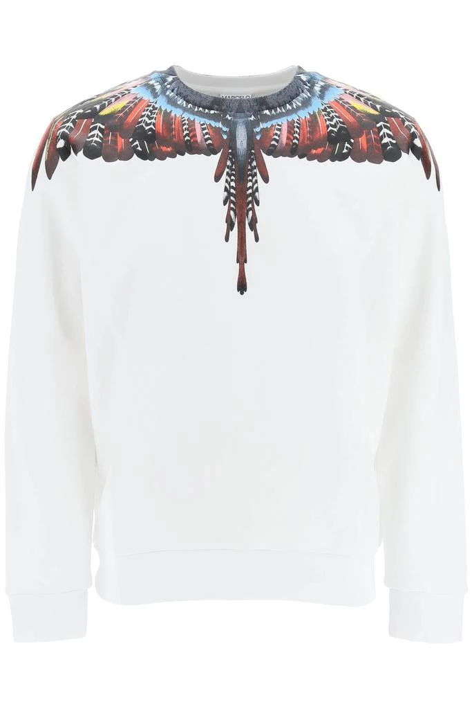 商品Marcelo Burlon|Marcelo burlon grizzly wings sweatshirt,价格¥1240,第1张图片