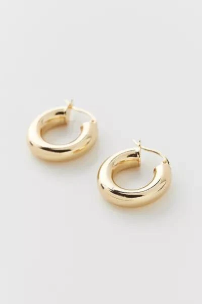 商品Urban Outfitters|Essential Medium Tube Hoop Earring,价格¥76,第3张图片详细描述