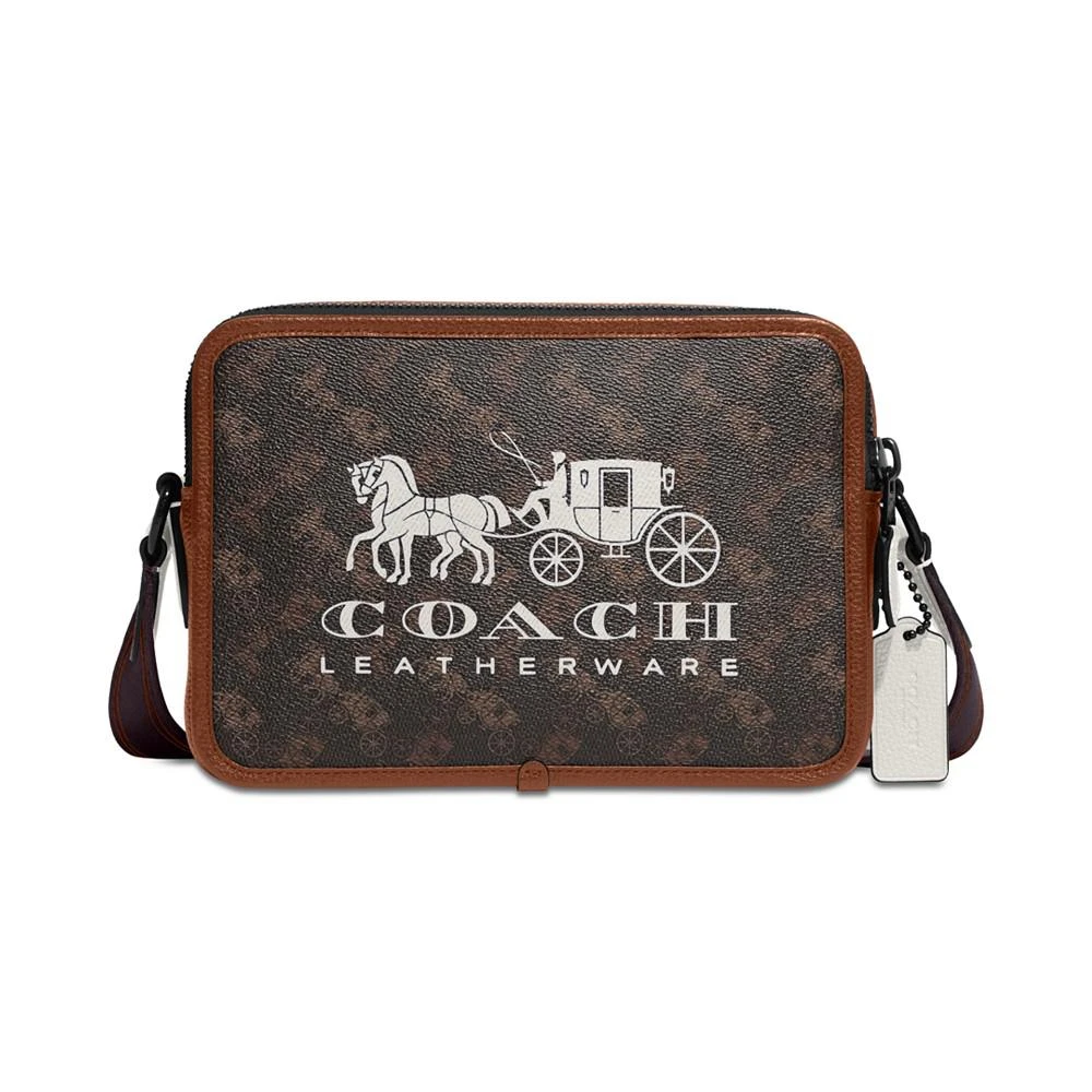 商品Coach|Horse & Carriage Charter Crossbody 24 with Web Strap,价格¥2045,第1张图片