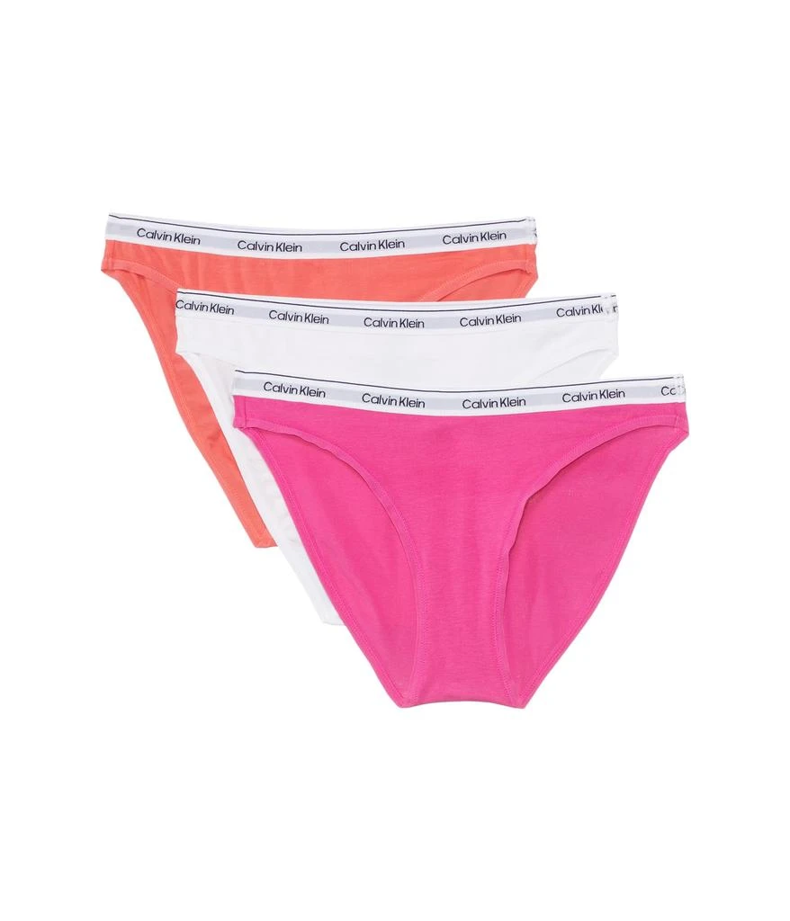 商品Calvin Klein|Modern Logo Bikini 3-Pack,价格¥204,第1张图片详细描述