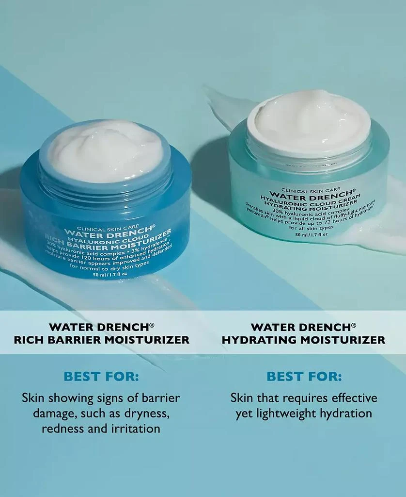 商品Peter Thomas Roth|Water Drench Hyaluronic Cloud Rich Barrier Moisturizer, 1.7oz,价格¥435,第4张图片详细描述