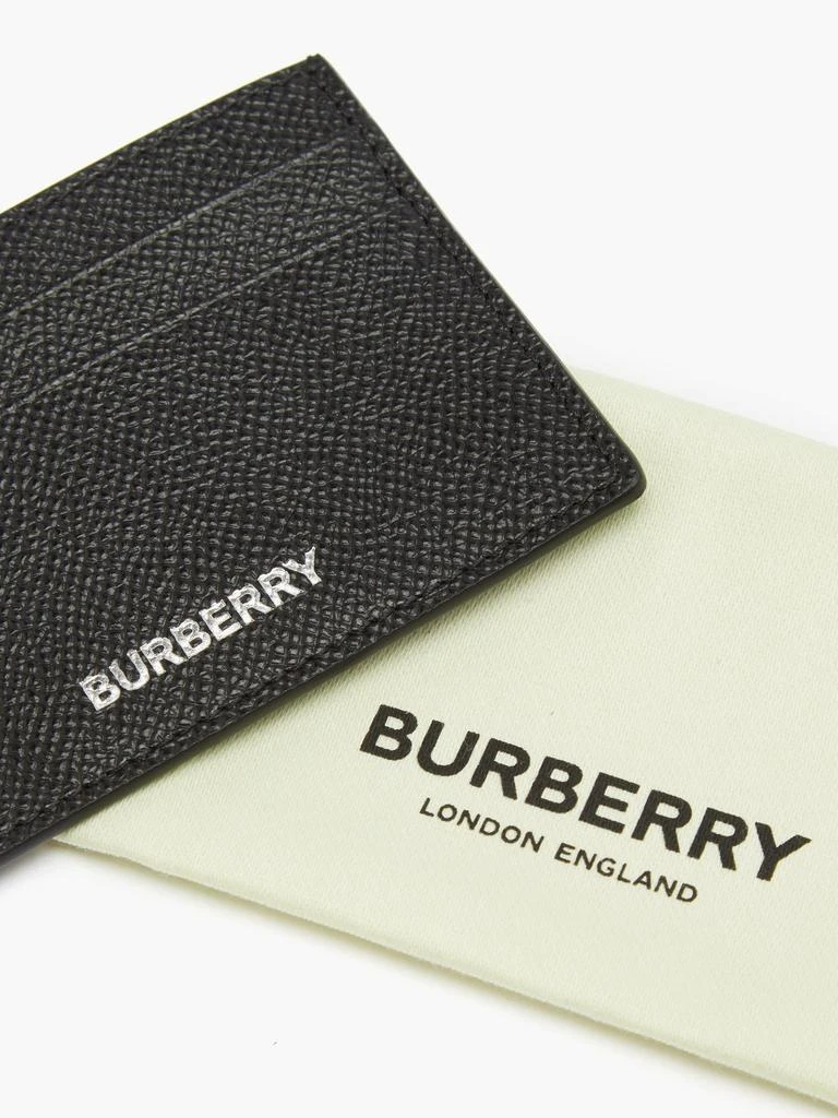 商品Burberry|Sandon grained-leather cardholder,价格¥1808,第5张图片详细描述